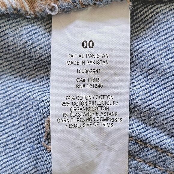 Garage Grace Blue Mom Short size 00 - Picture 5 of 13